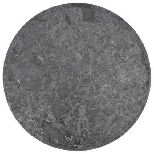 Bordplade Ø50x2,5 cm marmor grå