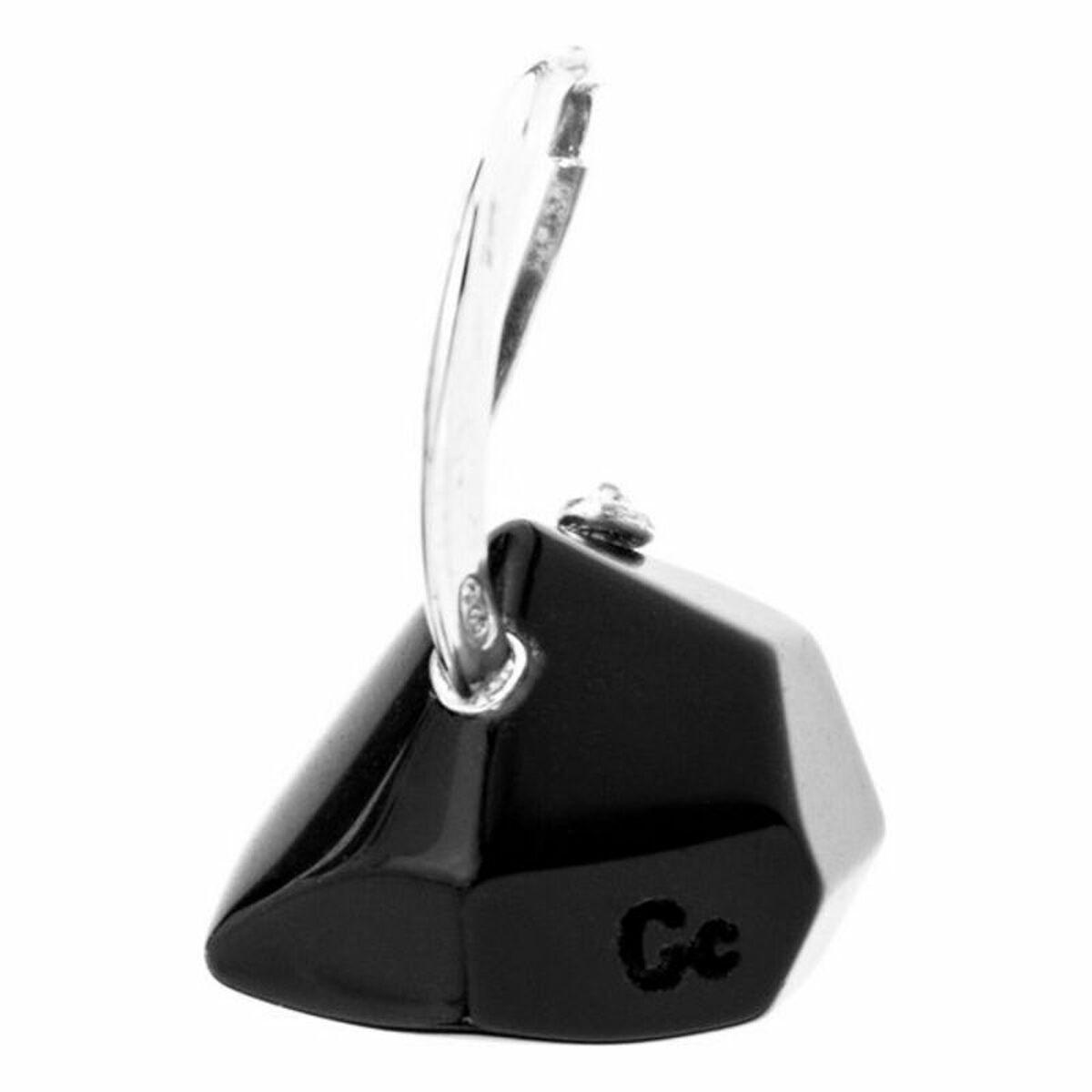 GC Watches øreringe til kvinder, sterling sølv, sort, 3 cm