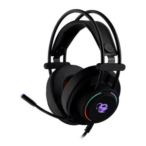 Gaming headset med mikrofon CoolBox DG-AUR-01 Sort