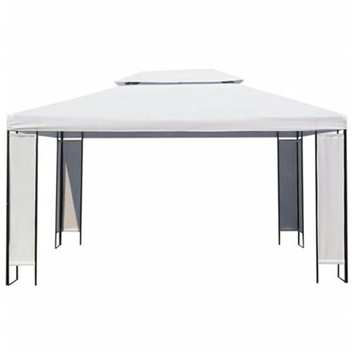 Pavillon i hvid 3 x 4 m
