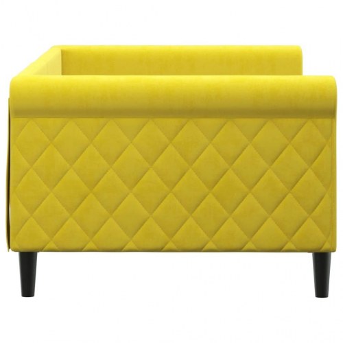 Daybed 90x200 cm velour gul