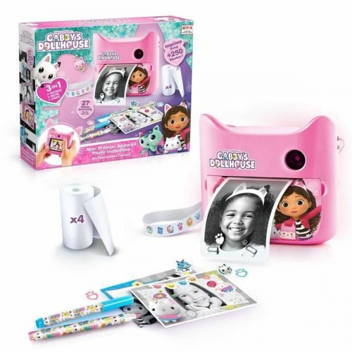 Canal Toys GAB 005 børnekamera med instant print - Pink