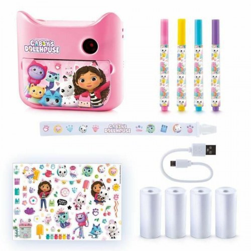 Canal Toys GAB 005 børnekamera med instant print - Pink