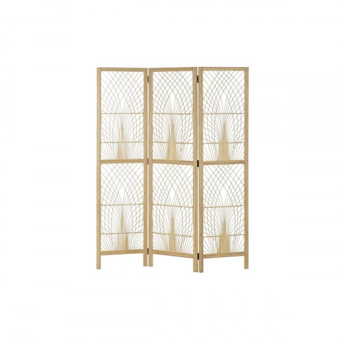 Sammenfoldelig rumdeler i bambus, 136 × 2,5 × 180 cm
