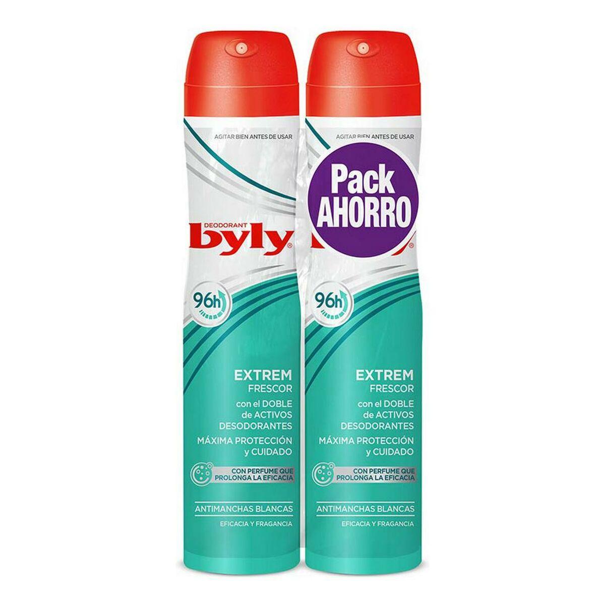 Deodorant spray usynlig antimancher 96 t - Byly Extrem (2 stk., 200 ml)