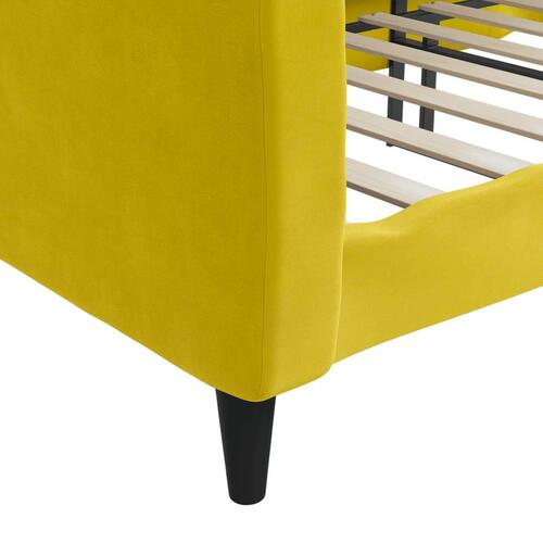 Daybed 100x200 cm velour gul