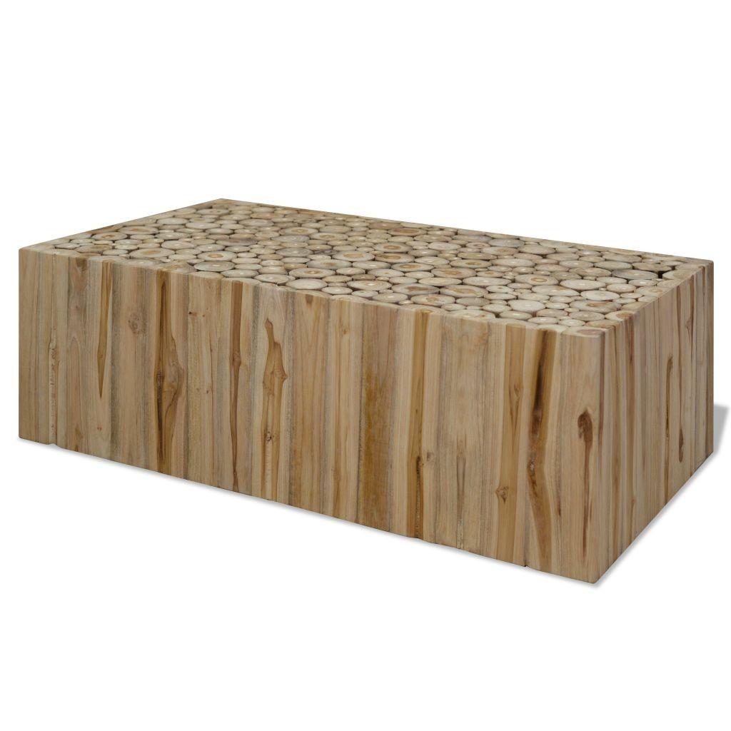 Sofabord 90x50x30 Cm ægte Teaktræ