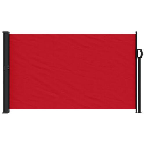 Sammenrullelig sidemarkise 120 x 600 cm red