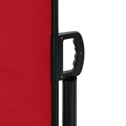Sammenrullelig sidemarkise 120 x 600 cm red
