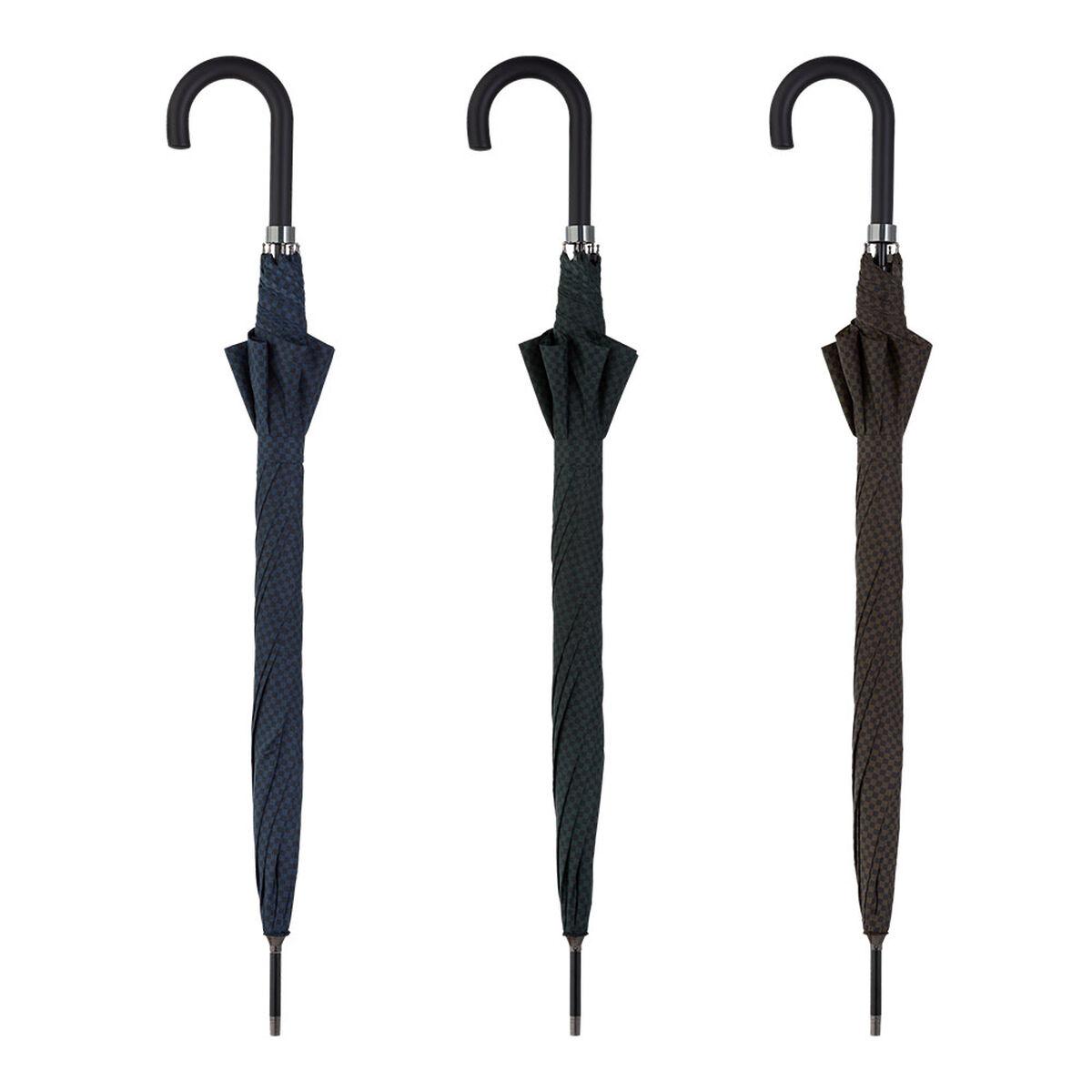 Paraply C-Collection lang model Ø 108 cm - skotsk mønster