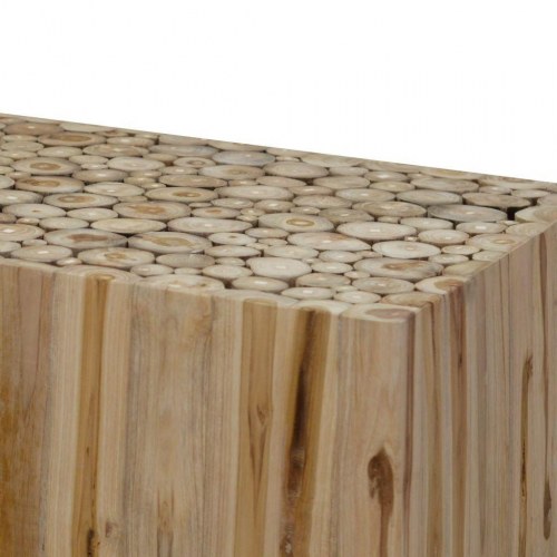 Sofabord 90x50x30 cm ægte teaktræ