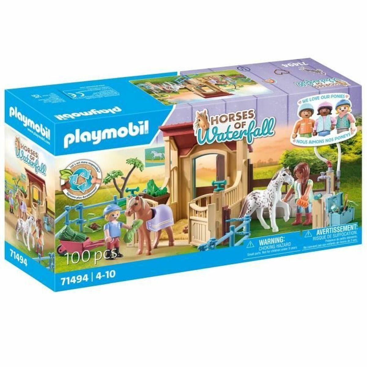 Playset Playmobil 71494 Horses Waterfall