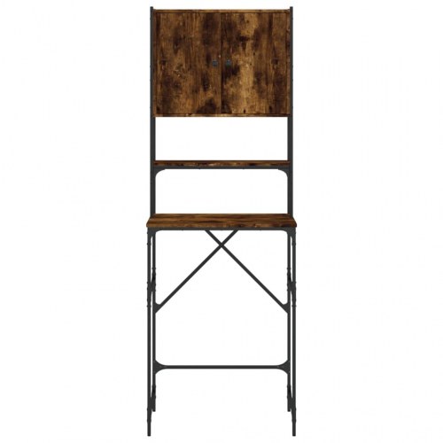 Vaskemaskineskab 68 × 48,5 × 194 cm - røget egetræsfarve