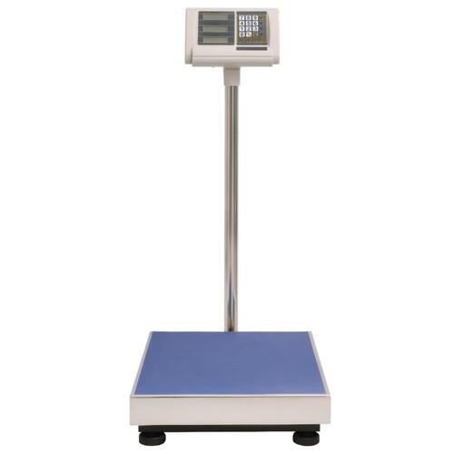Digital platformsvægt 300 kg med genopladeligt batteri