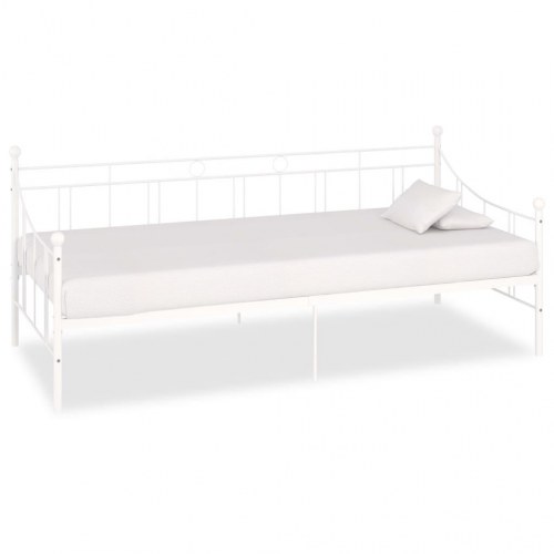 Daybedstel 90 x 200 cm i metal - hvid