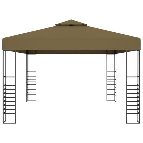 Pavillon 3x4 m 180 g/m² gråbrun
