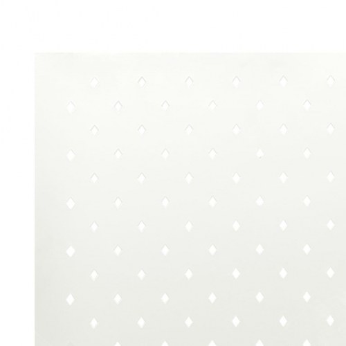 4-panels rumdelere 2 stk. 160x180 cm stål hvid