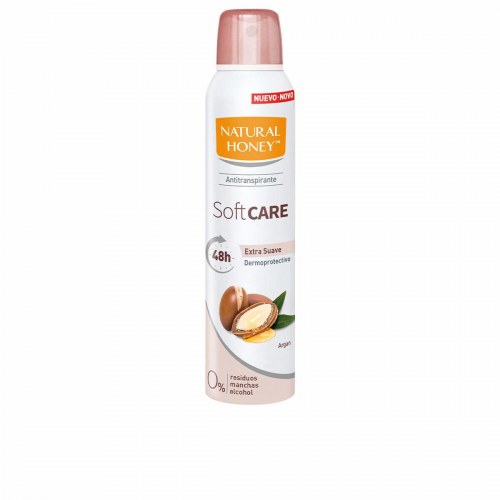 Natural Honey Soft Care deodorant spray 200 ml - unisex antiperspirant med argan