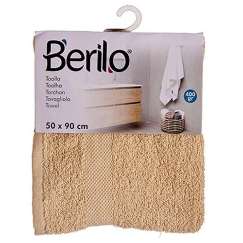 Berilo badelagen - flødefarvet, 50 × 90 cm, 80 % bomuld (6-pak)