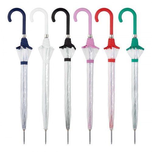 Paraply automatisk C-Collection 429 - gennemsigtig, Ø 93 cm