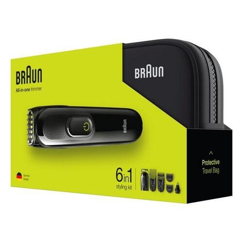 Barbermaskine Braun MGK3921 Sort Grøn