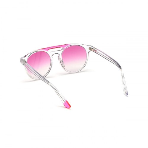 Web Eyewear WE0262-5127T solbriller til mænd - Ø 51 mm, gennemsigtig/rosa