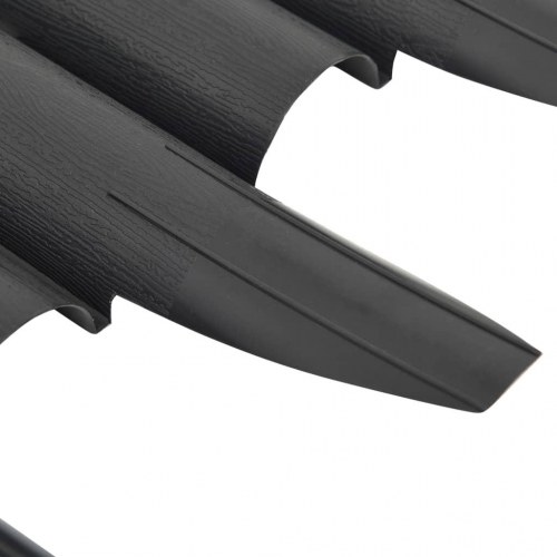 Plænekanter 36 stk. 10 m PP antracitgrå