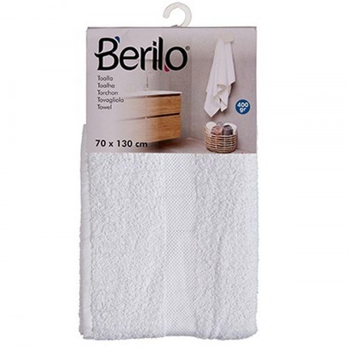 Berilo badelagen - Hvid 70 × 130 cm, 80 % bomuld (3-pak)