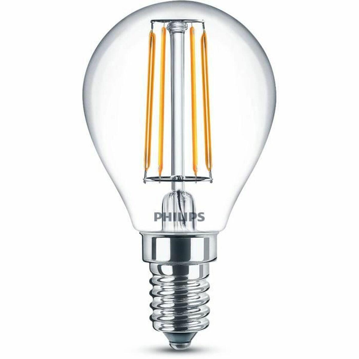 Sfærisk Led Pære Philips Classic E14 2700k