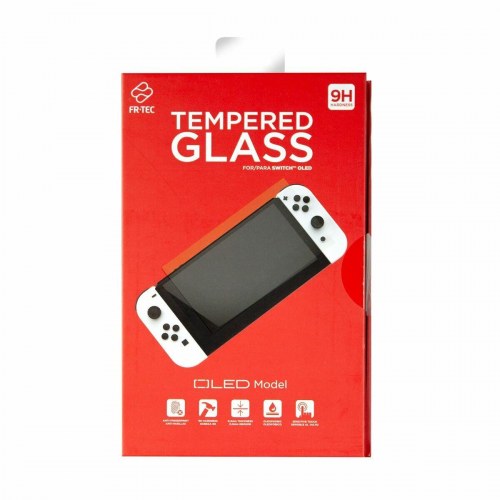 Skærmbeskytter Nintendo Switch OLED - FR-TEC hærdet glas 9H