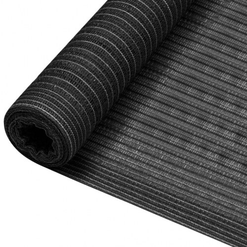Afskærmning privatlivsnet 1,2 x 25 m 150 g/m² HDPE antracitgrå