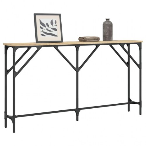 Konsolbord 140 x 23 x 75 cm - sonoma-eg