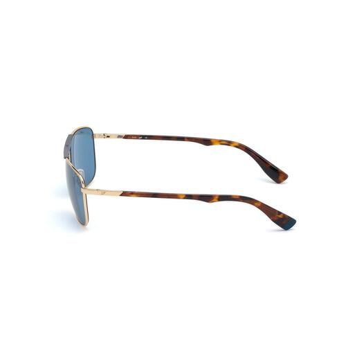 Web Eyewear WE0274-6032V solbriller til mænd - gylden ramme, blå linser Ø60 mm