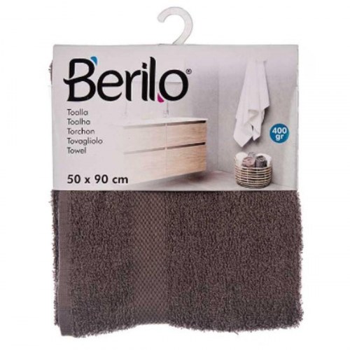 Berilo badelagen grå 50 x 90 cm - 80 % bomuld (6 stk)