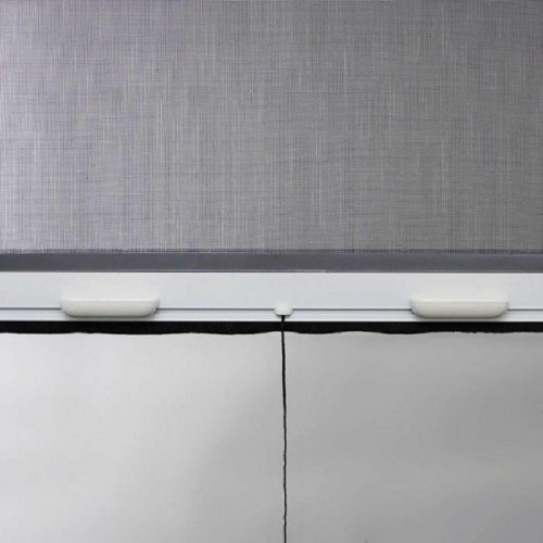 Myggenet til vinduer - PVC/glasfiber 45 × 100 cm