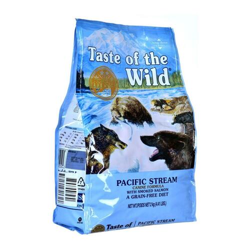 Foder Taste Of The Wild Pacific Stream Laksefarvet Fisk Oksekød 2 Kg
