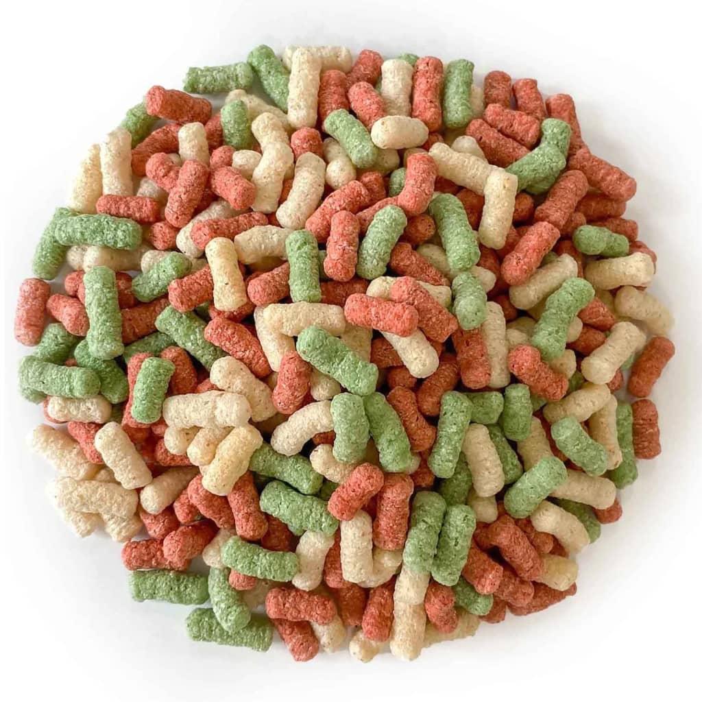 Fiskefoder Fish Mix Multicolour Sticks 4 Mm 15 L