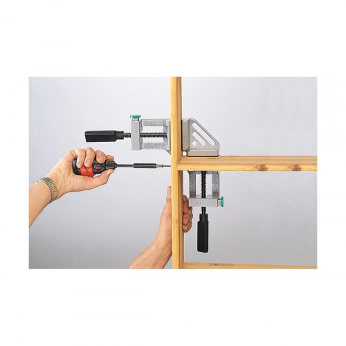 Hjørneklemme Wolfcraft 3415000 - vinkelklemme i aluminium