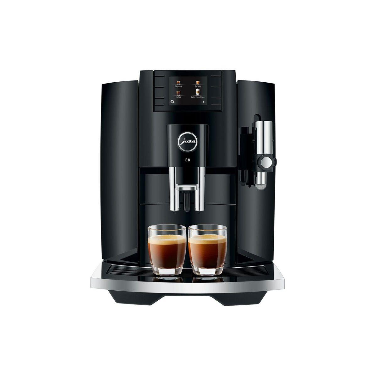 Superautomatisk kaffemaskine Jura E8 Piano Black (EB) Sort Ja 1450 W 15 bar