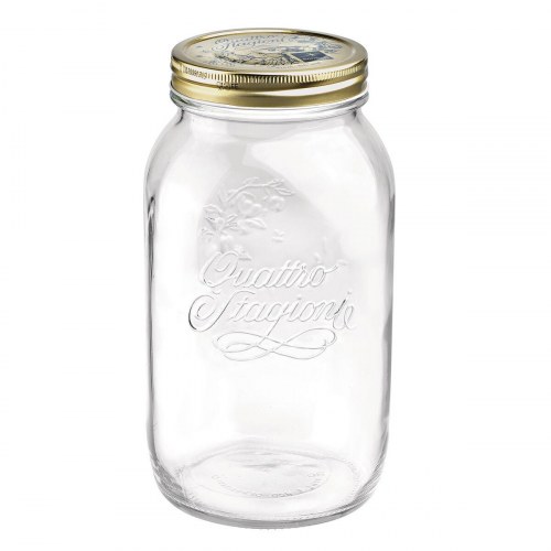 Bormioli Rocco Quattro Stagioni glasbeholdere, gennemsigtig - 6 stk.