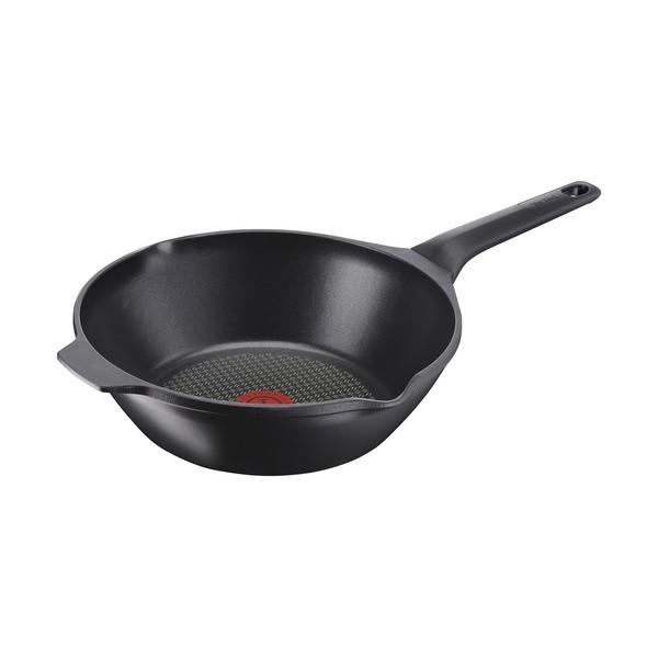 Wok Pande Tefal AROMA Ø 28 cm Titanium excellence Sort