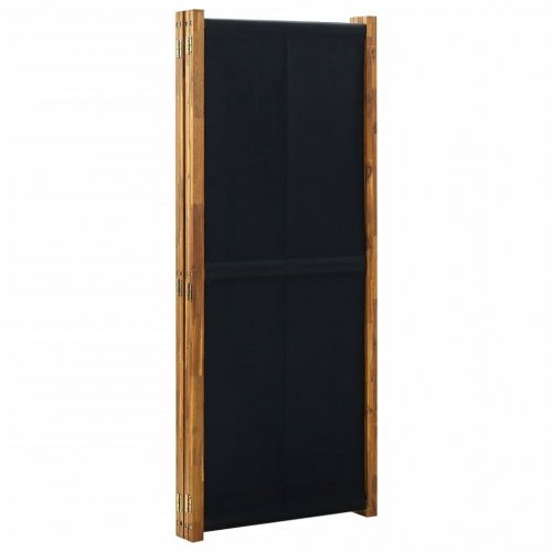 4-panels rumdeler 280x170 cm sort