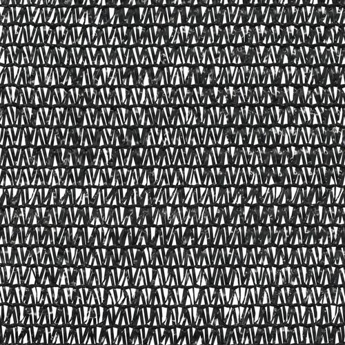 Afskærmning 1x25 m HDPE 75 g/m² sort