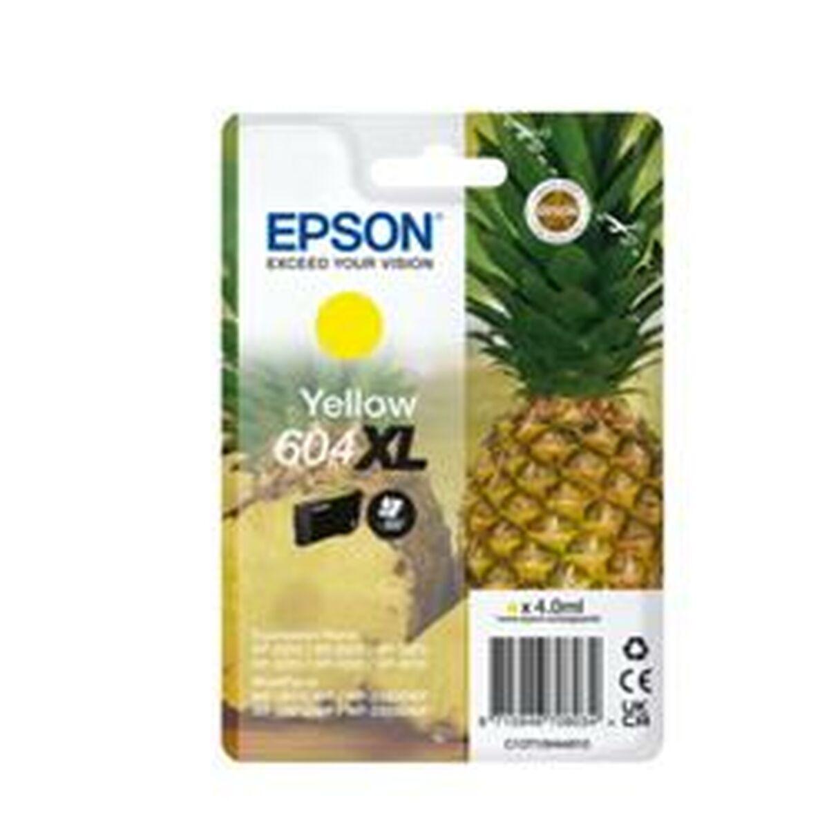 Epson 604XL gul - original blækpatron til inkjet