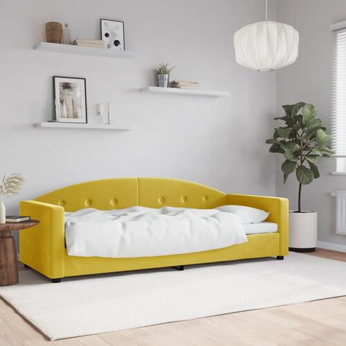 Daybed 80x200 cm velour gul