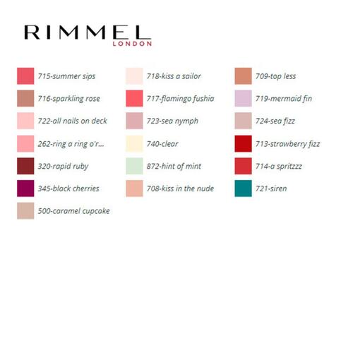 neglelak 60 Seconds Super Shine Rimmel London 315 - queen of tarts