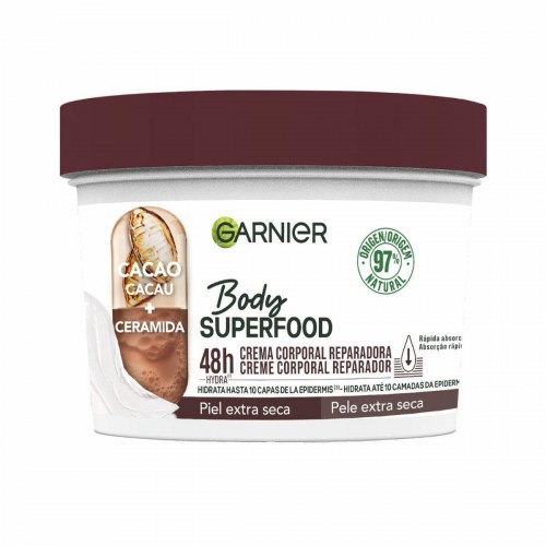 Garnier Body Superfood reparerende bodylotion - kakao, 380 ml