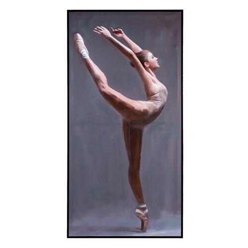 Maleri 70 x 3,5 x 140 cm Lærred Ballerina