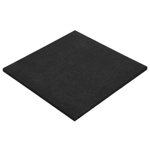 Vibrationsdæmpende måtte til vaskemaskine 60x60x1 cm sort
