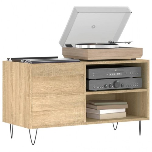 Vinylskab 85 x 38 x 48 cm - sonoma-eg
